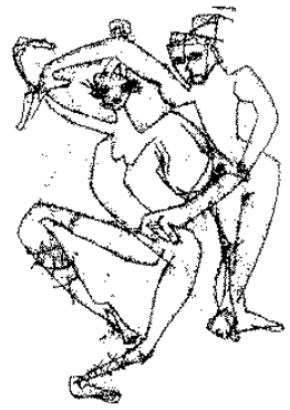 Illustrationen Pas-de-deux